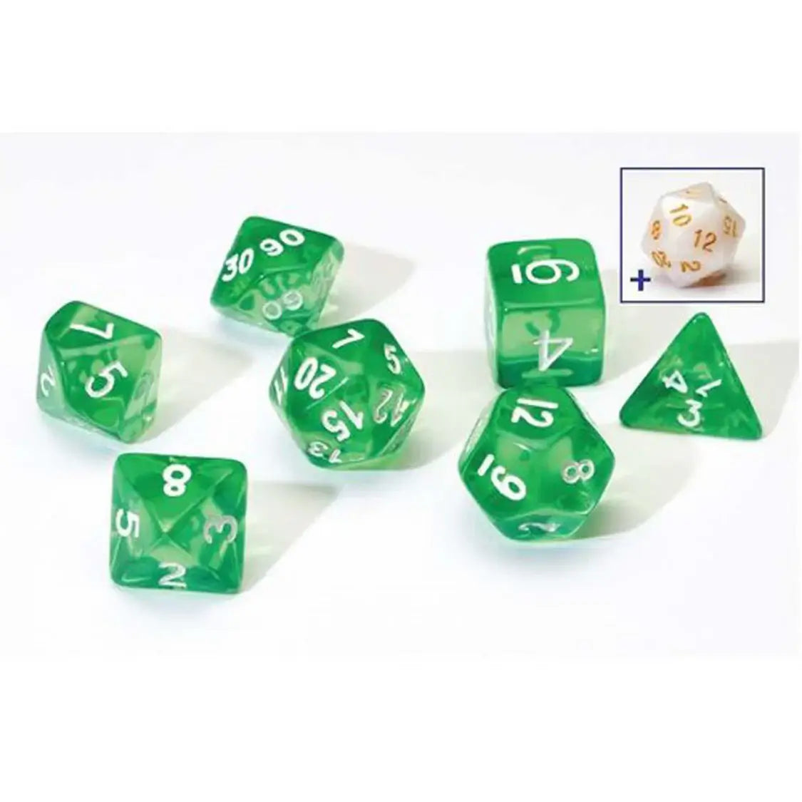 Translucent Resin Dice Set