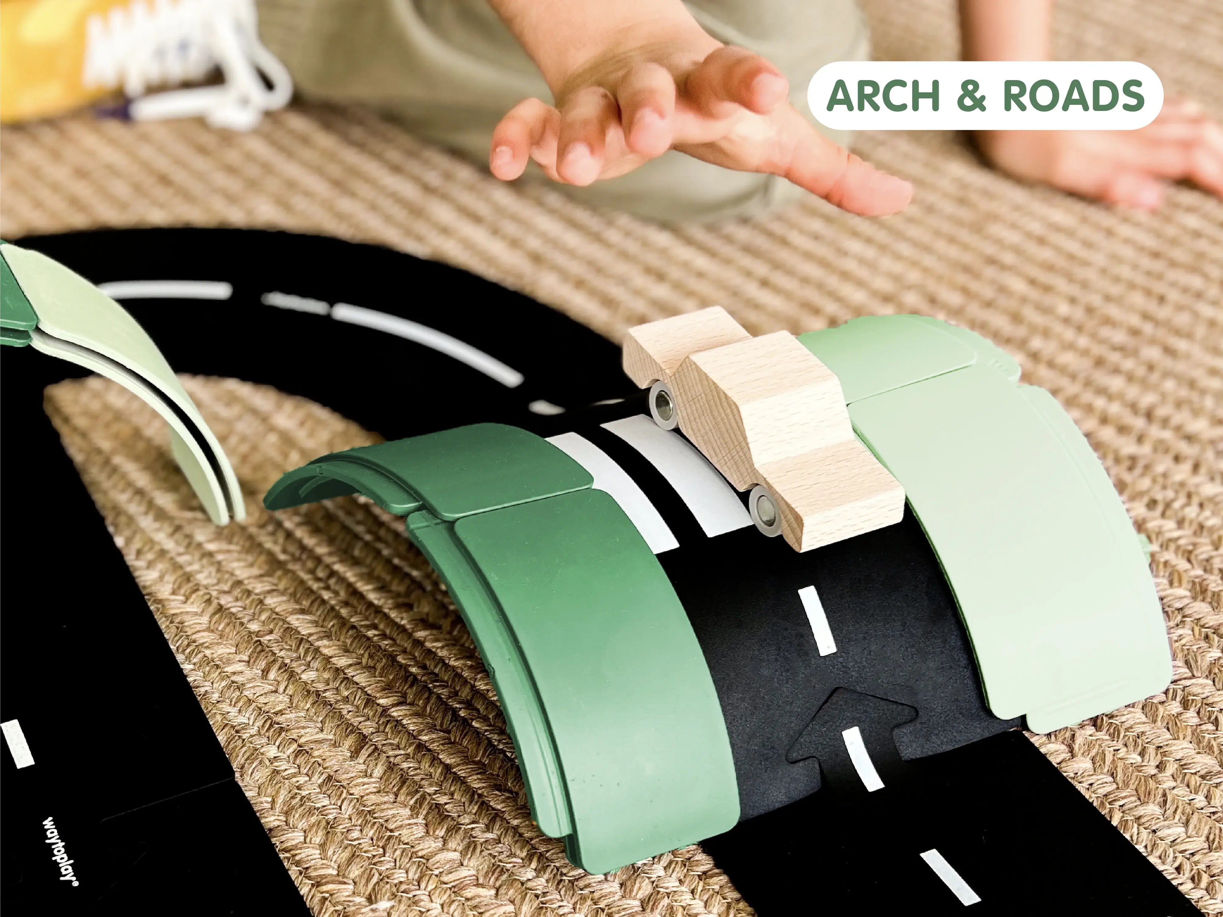 Way To Play Arches Builder Set – 54 Piece Open‑Ended Creative Building Toy