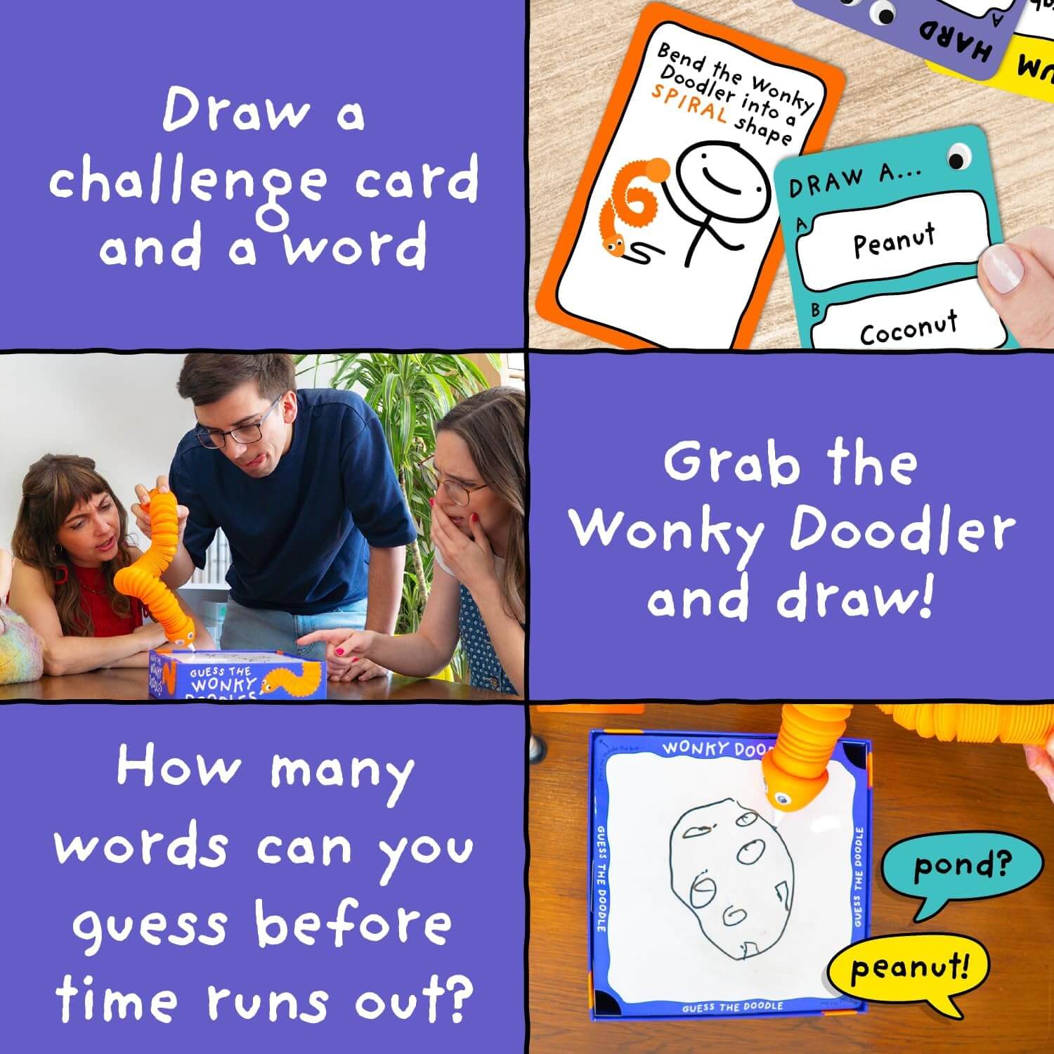 Wonky Doodles – Hilarious Drawing Game by Lucky Egg Games