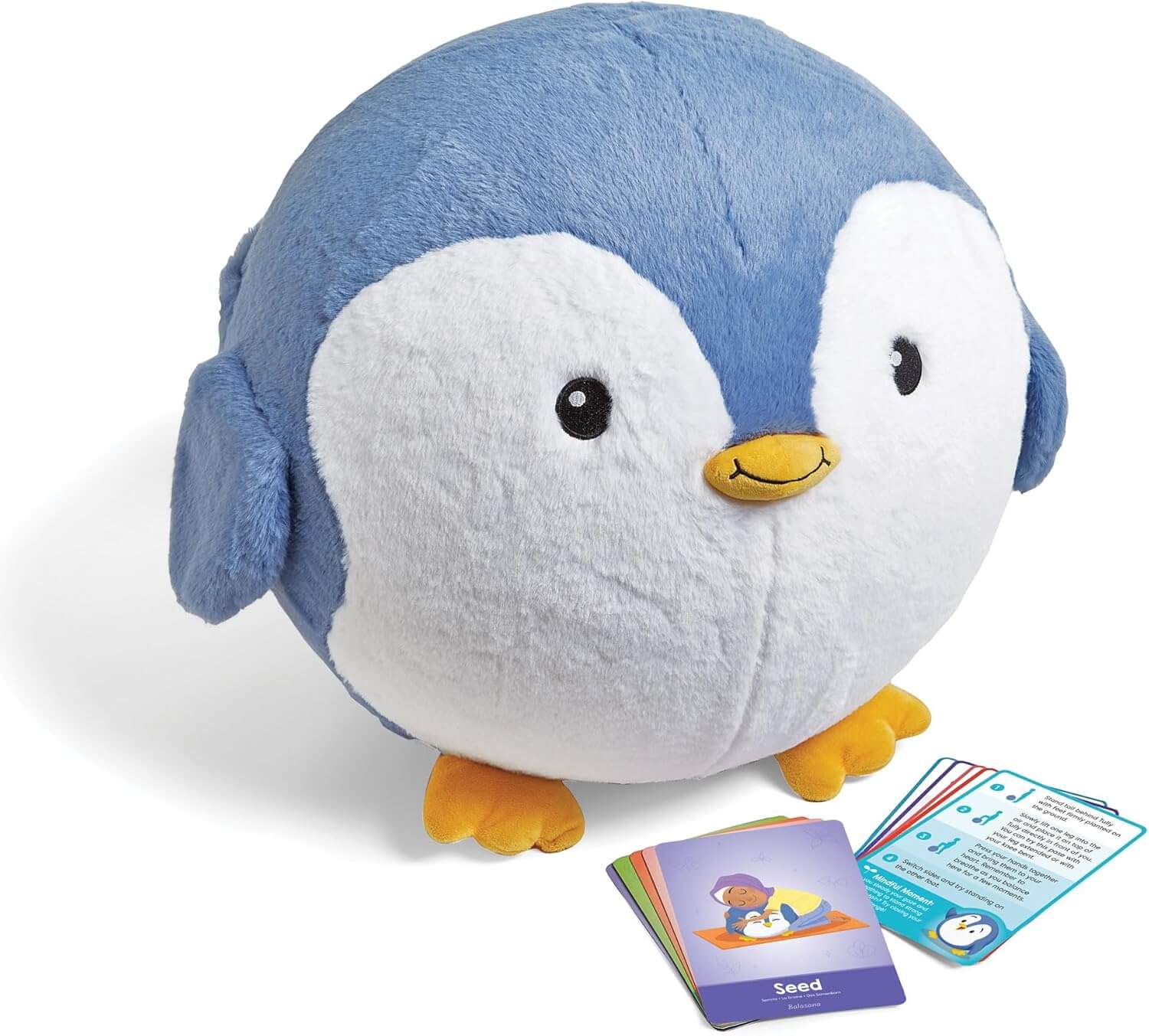 Yoga Ball Buddy with BubblePlush Penguin