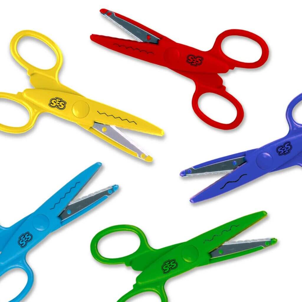 Zigzag scissors SES