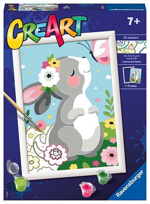 CreArt Paint by Numbers  Beautiful Bunny - Ravensburguer