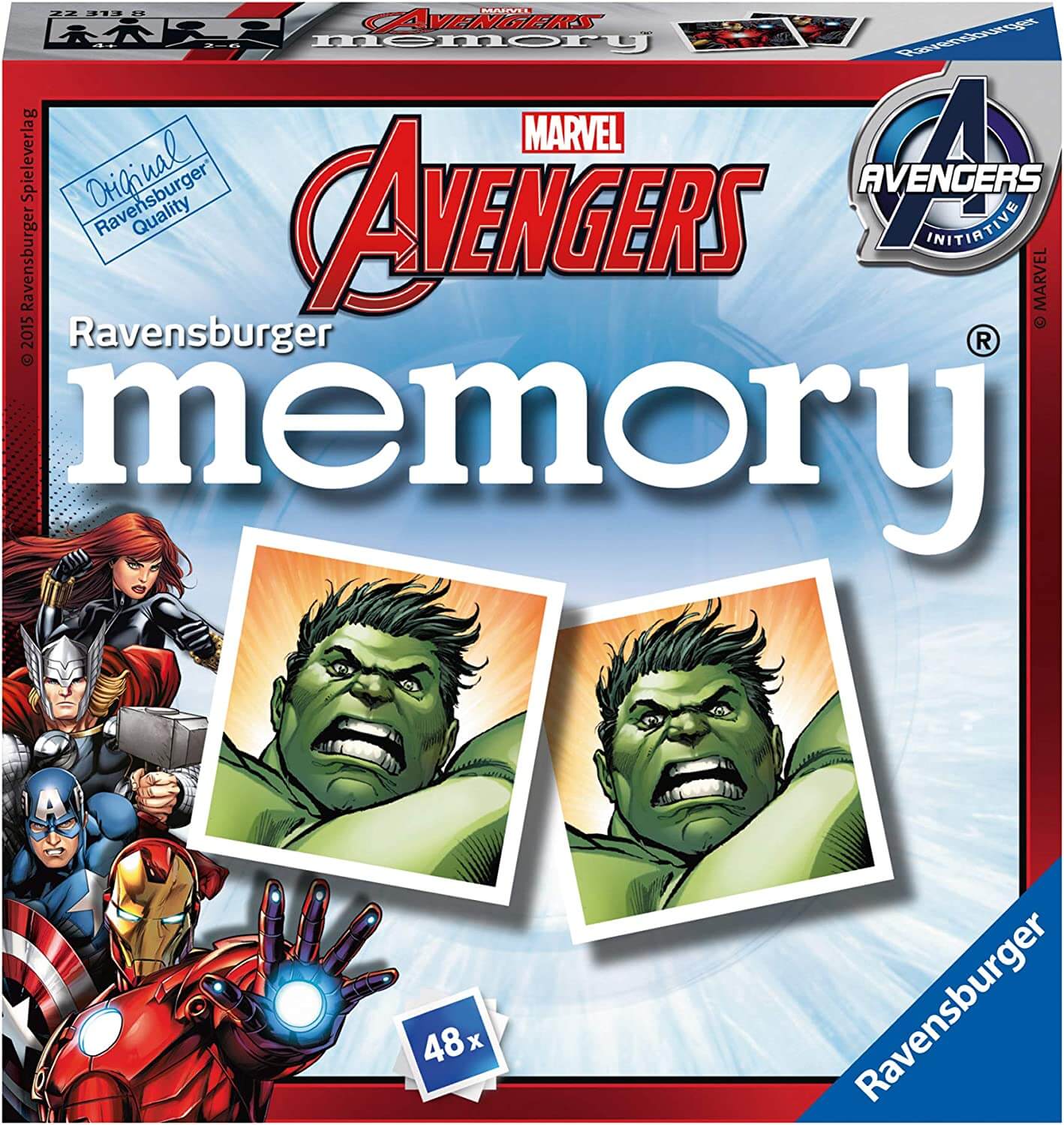 Marvel Avengers Mini Memory Game - Ravensburger