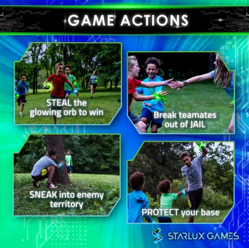 CAPTURE THE FLAG REDUX – A GLOW-IN-THE-DARK OUTDOOR GAME