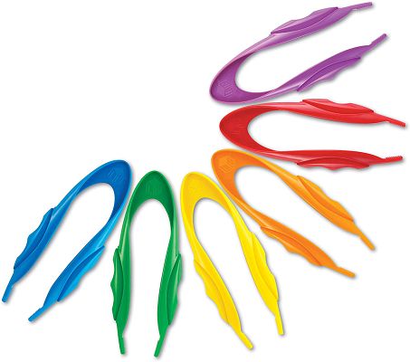 Learning Resources Jumbo Tweezers 12 Pack