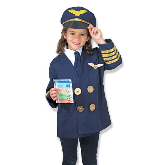 Pilot Role Play Costume Set Melissa and Doug