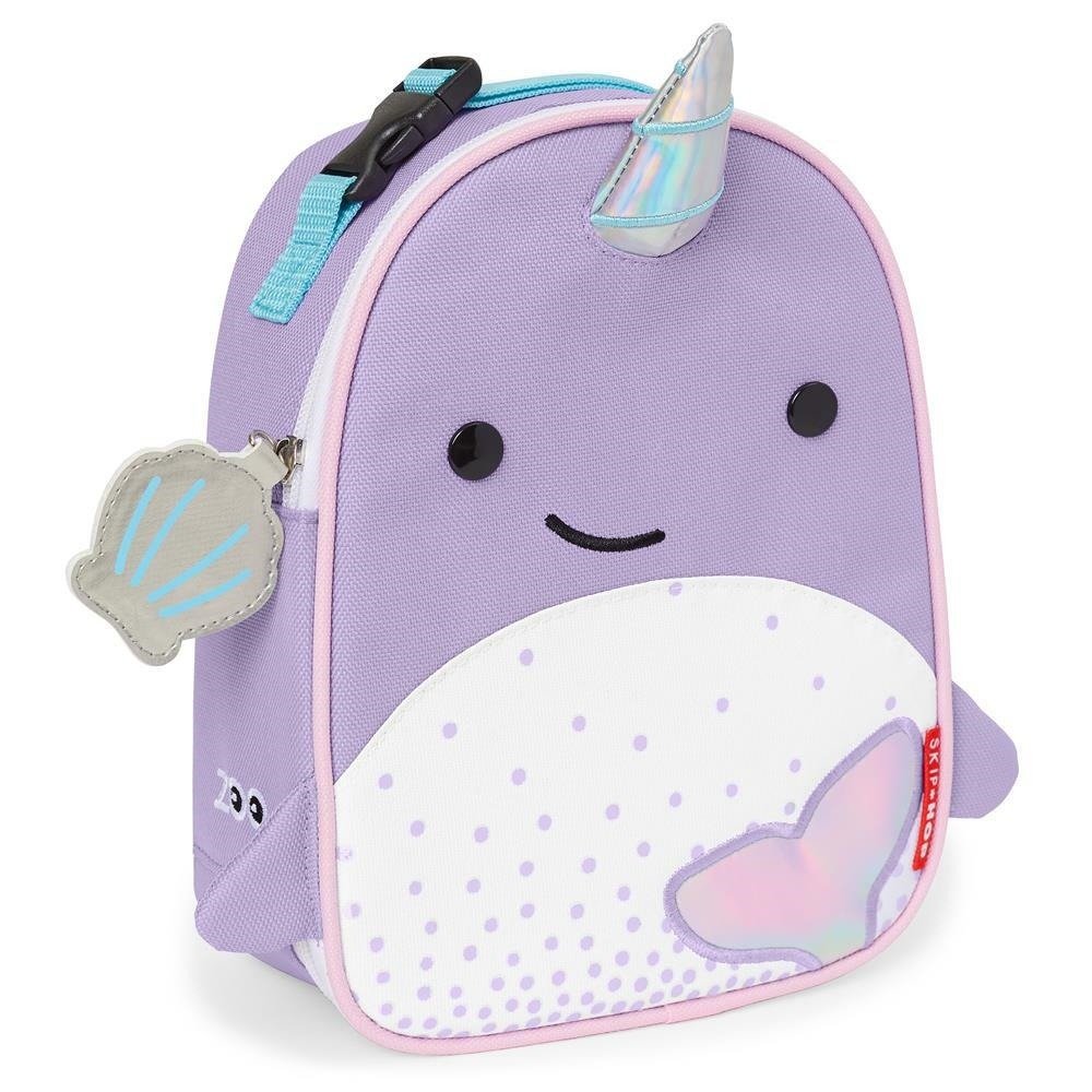 Skip Hop Zoo Insulated Lunch Bag Narwhal