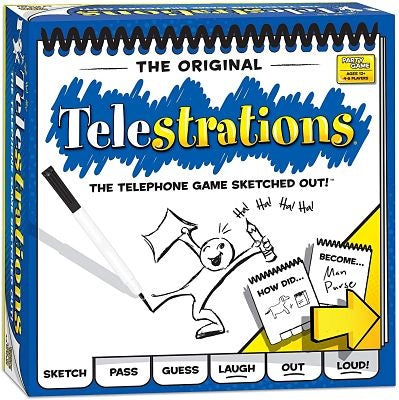 Telestrations The Original Sketch, Pass and Guess Game