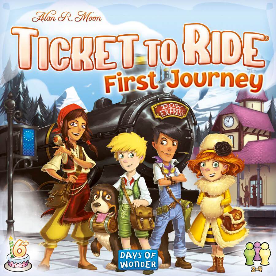 Ticket To Ride First Journey