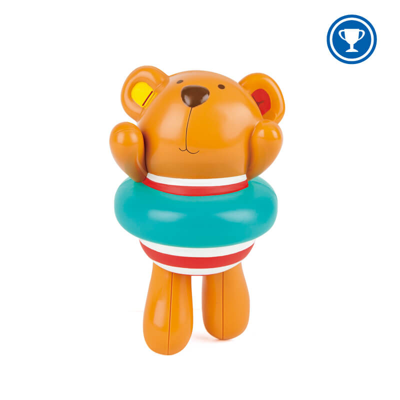 Swimmer Teddy Wind-Up Bath Toy