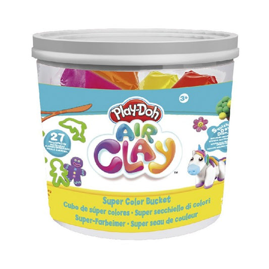 Play Doh Air Clay Super Colour Bucket