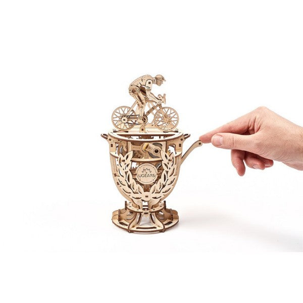 UGears Automaton Cyclist - Mechanical 3D Puzzle