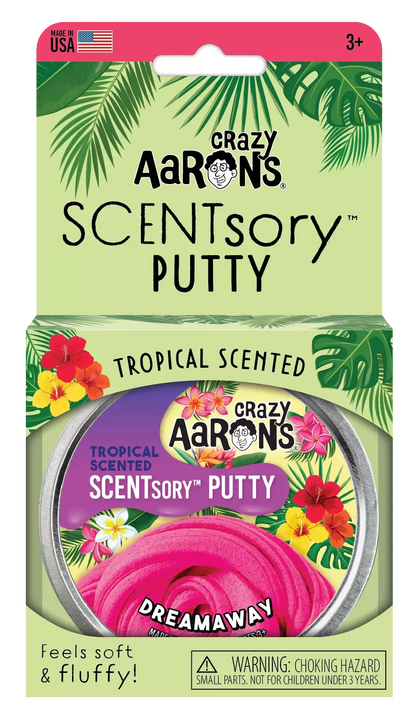 Crazy Aarons Tropical Scentsory Dreamaway Thinking Putty