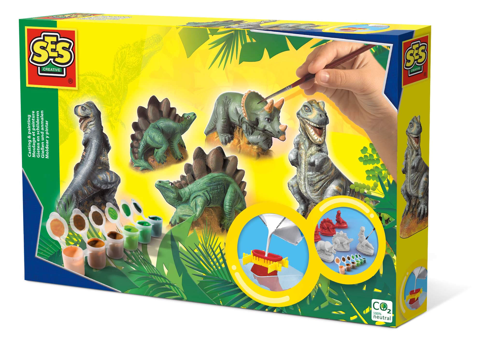 Casting and painting Set β Dinosaurs