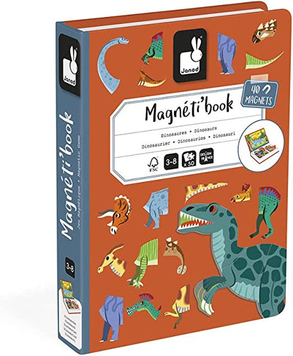 Janod - Magneti'Book Dinosaurs