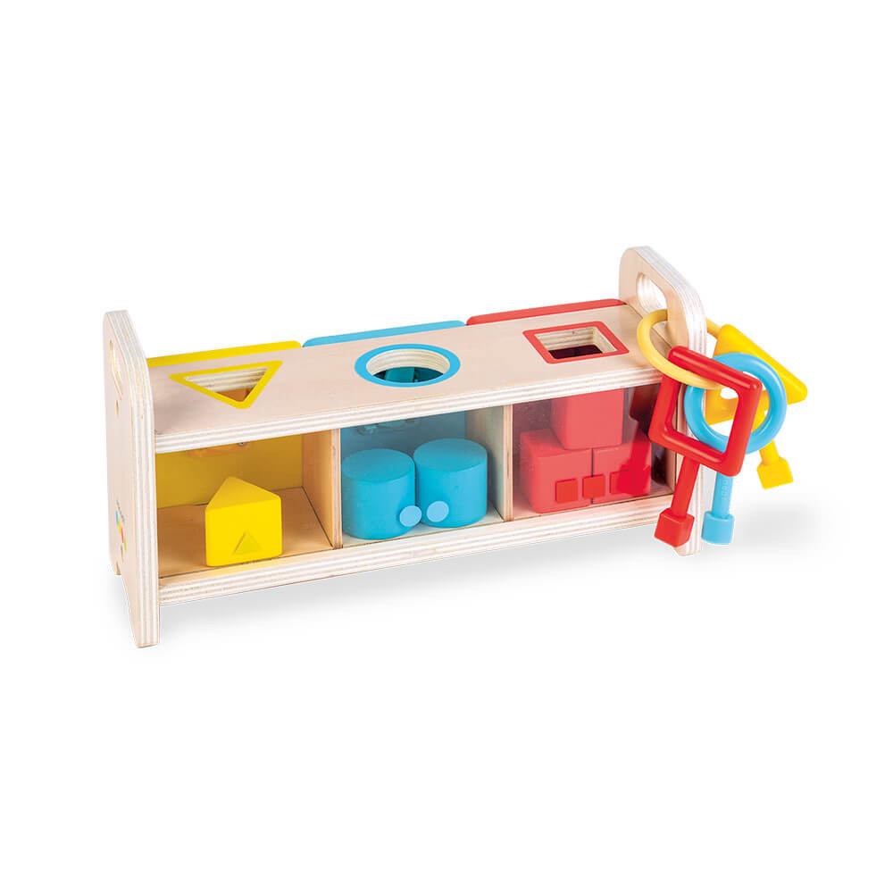 ESSENTIEL - SHAPE SORTER BOX WITH KEYS