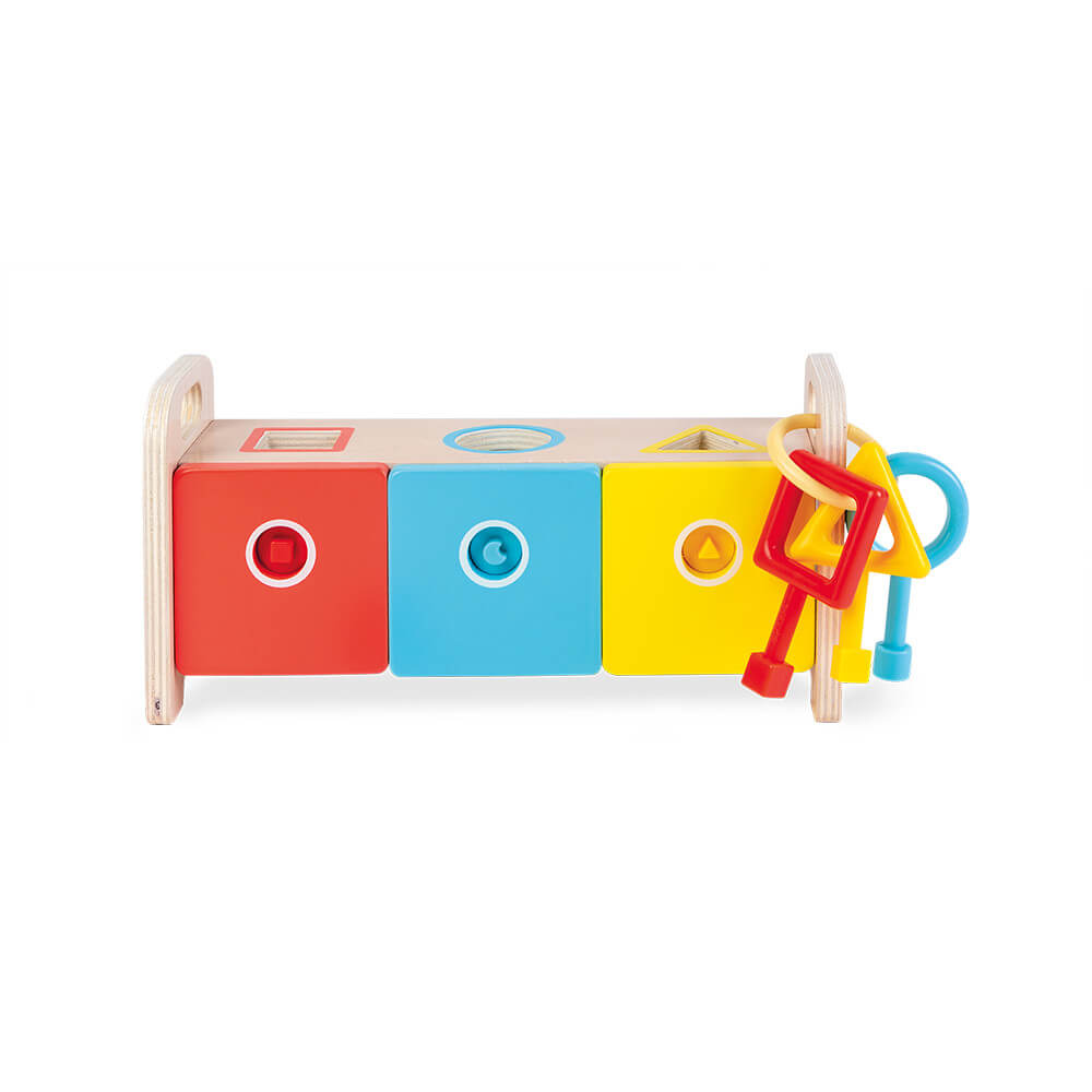 ESSENTIEL - SHAPE SORTER BOX WITH KEYS