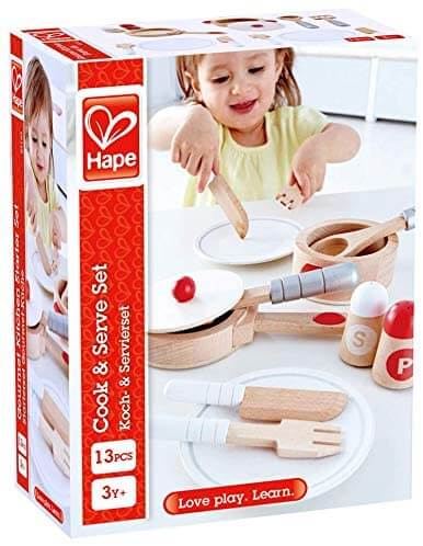 Wooden Cook & Serve Set Hape