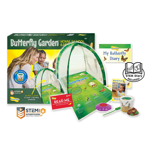 Butterfly Garden Home School Edition (Includes prepaid voucher to redeem for caterpillars)
