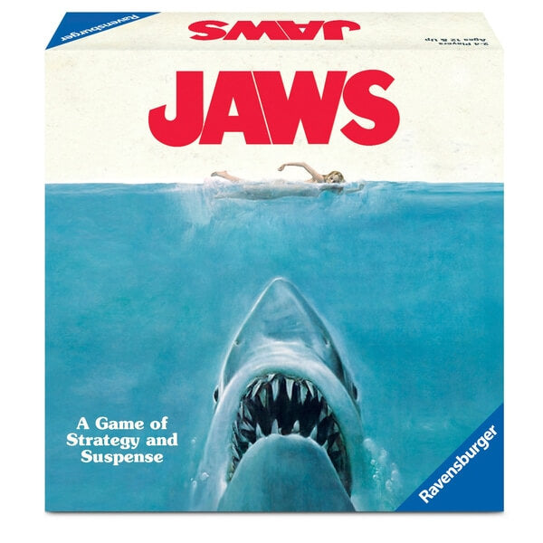Jaws Board Game Age 12 - Adult A Game of Strategy and Suspense Ravensburger