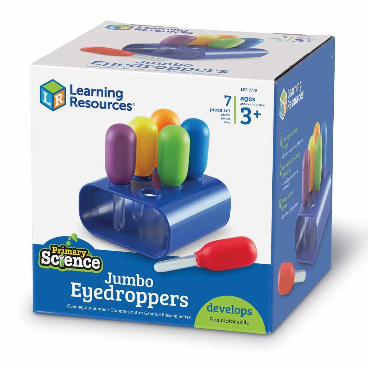 Jumbo Eyedroppers with Stand