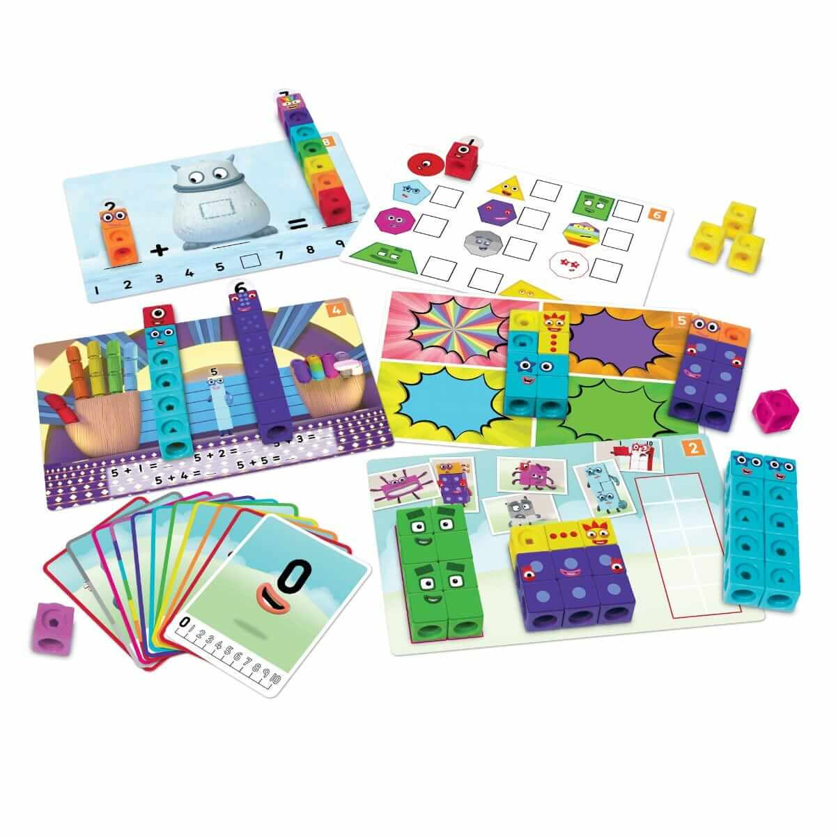 Mathlink Cubes Numberblocks 1-10 Activity Set