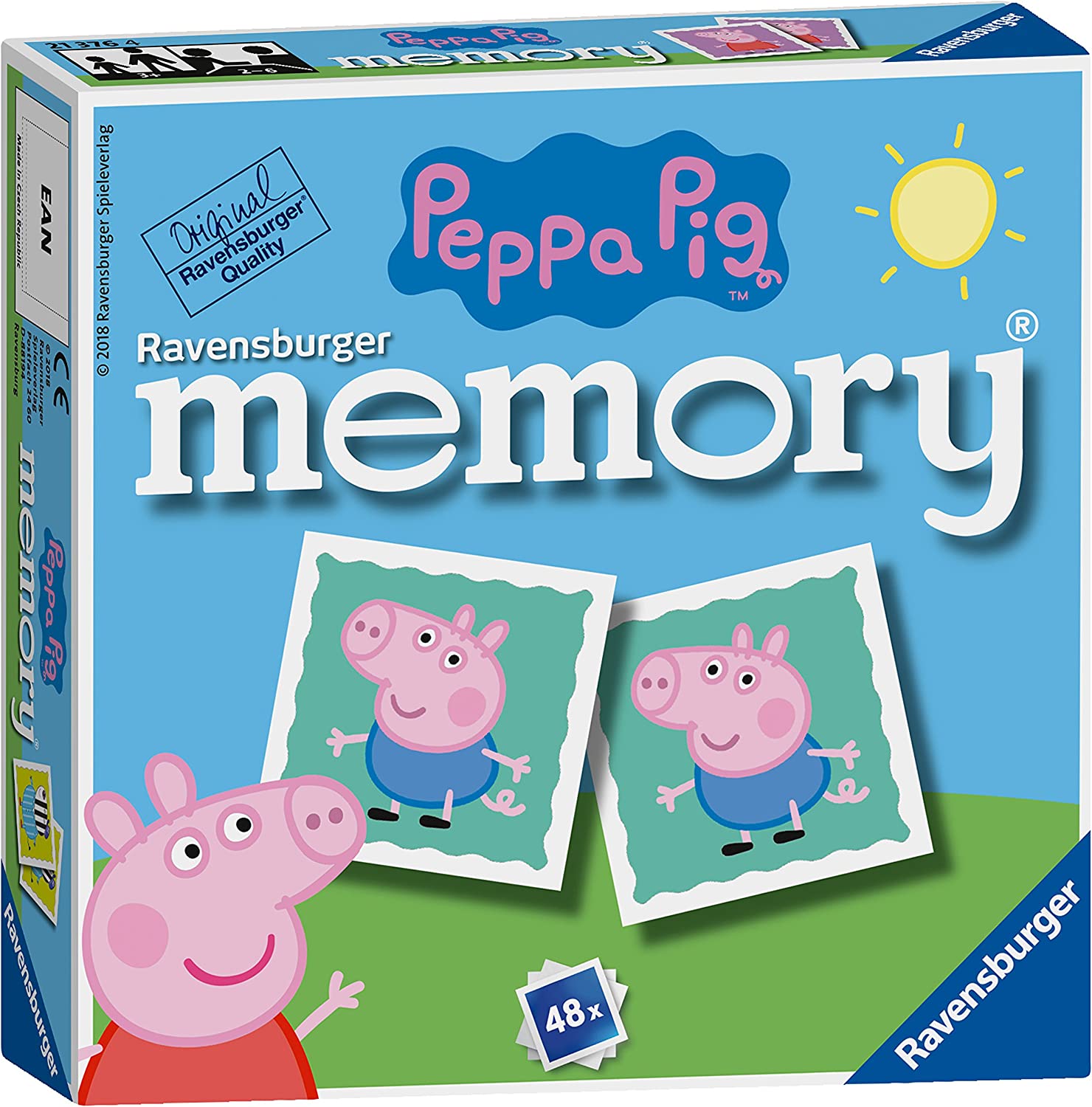 Peppa Pig Mini Memory Game - Ravensburger