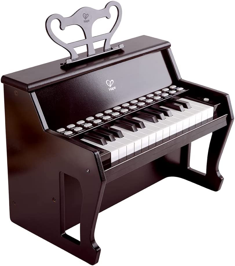Learn with Lights Piano, Black - Hape