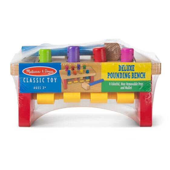 Deluxe Pounding Bench Toddler Melissa and Doug