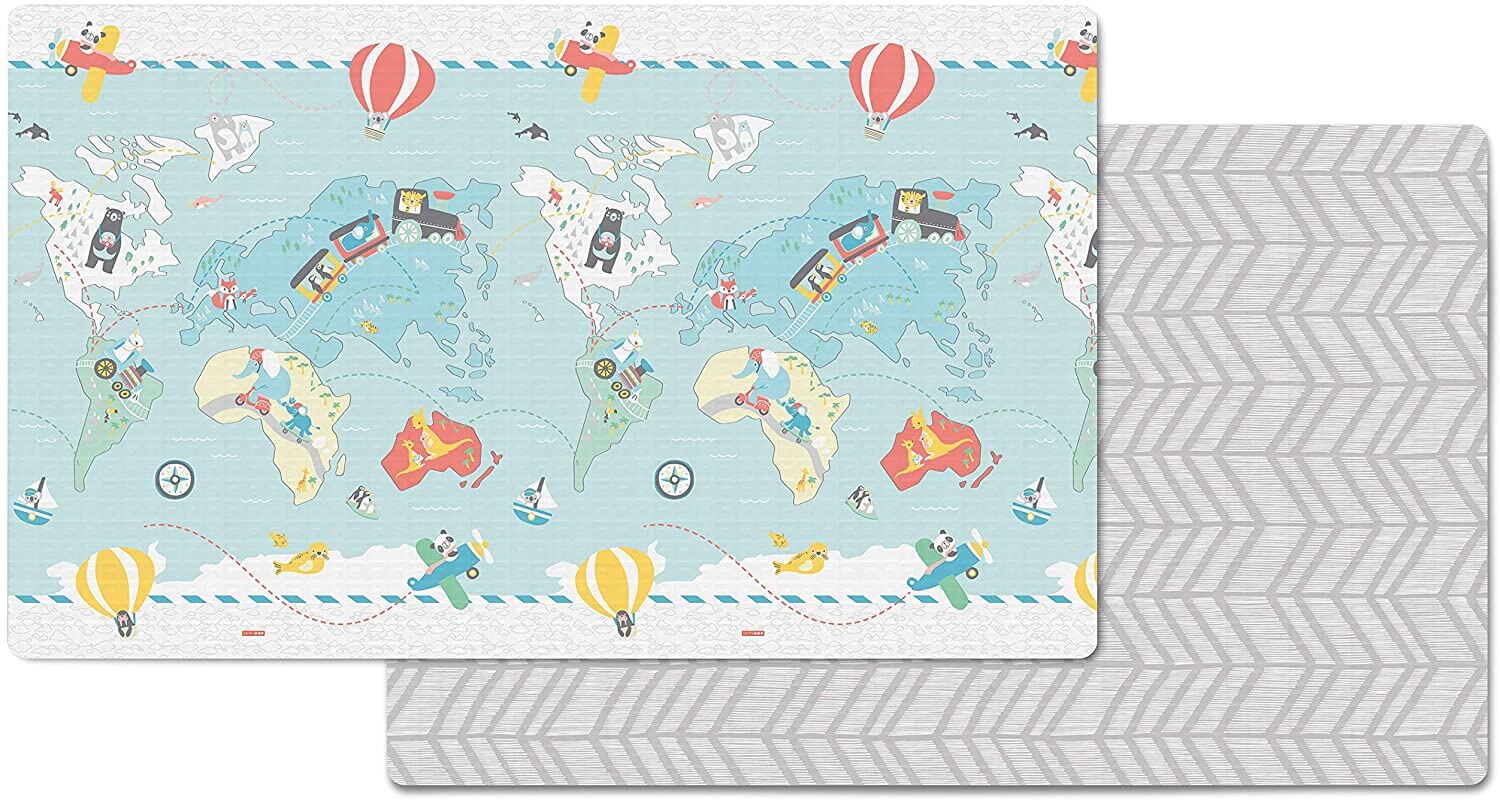 Reversible Playmat (Wipeable) - Little Travellers Skip Hop