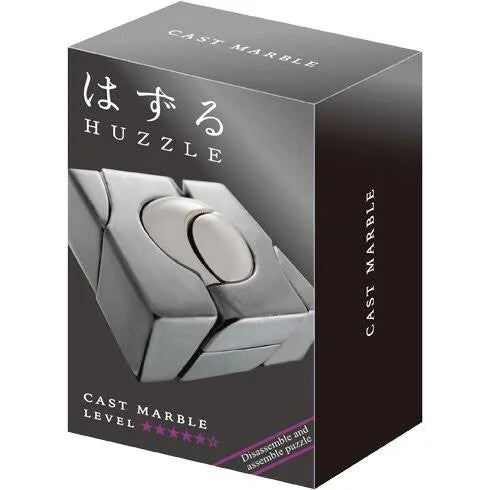 GICO Huzzle Cast Ensemble Mega 5 Casse-Têtes Métal - Enigma, Marble, Trinity, Quartet, News