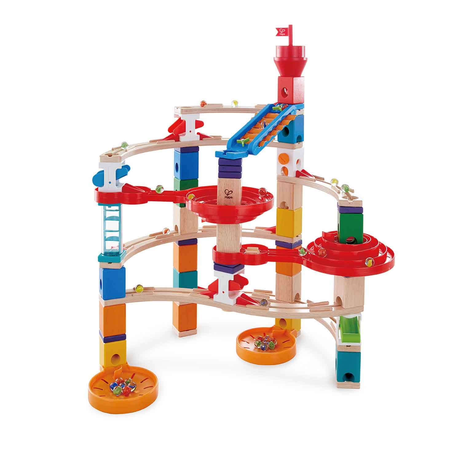 Super Spirals Quadrilla Marble Run Hape E6024