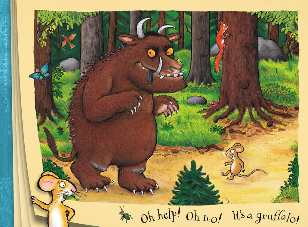 Ravensburger The Gruffalo 4 in Box (12, 16, 20, 24pc) Jigsaw Puzzles