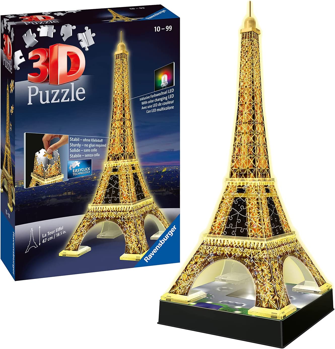 Eiffel Tower, 3D Puzzle Buildings, 3D Puzzles, Products