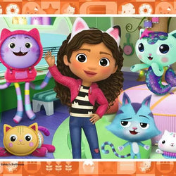 Gabby's Dollhouse 4 in a box puzzle