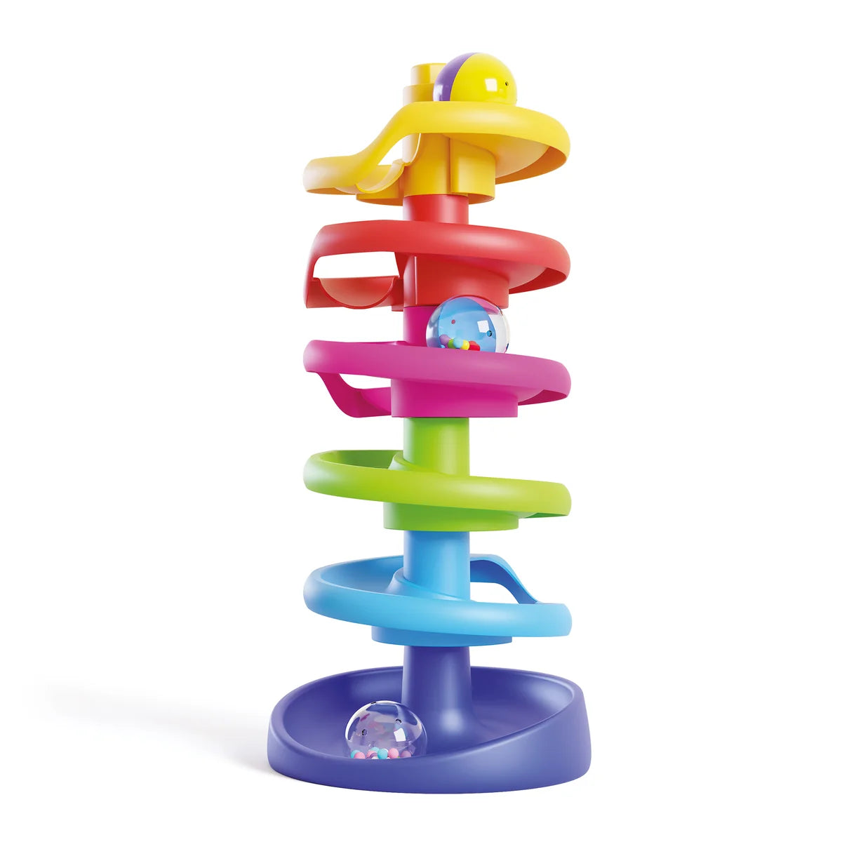 Spiral Tower 9 pc Baby Sensory Toy