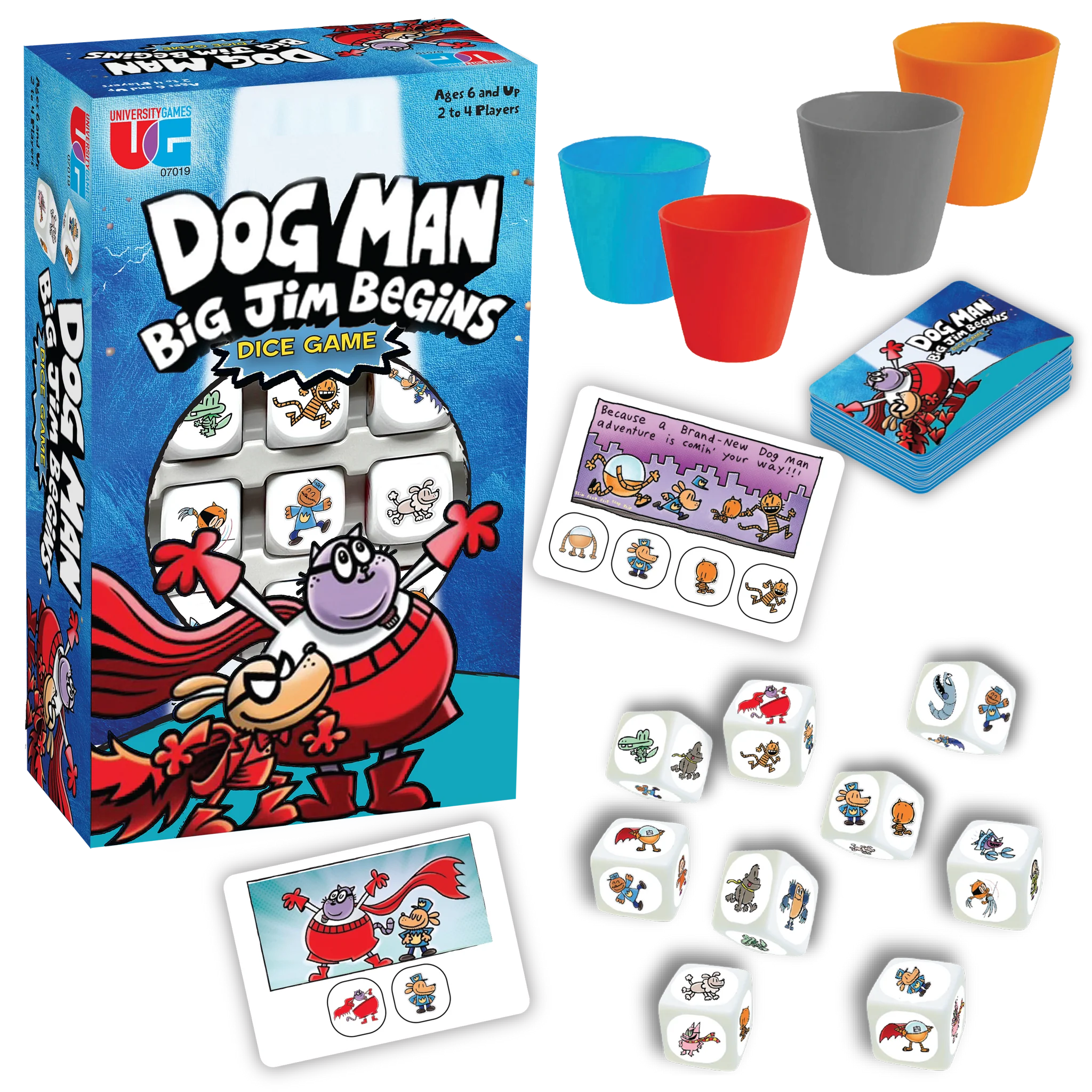 Dog Man: Big Jim Begins Dice Game