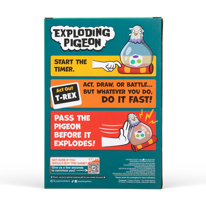 Exploding Pigeon