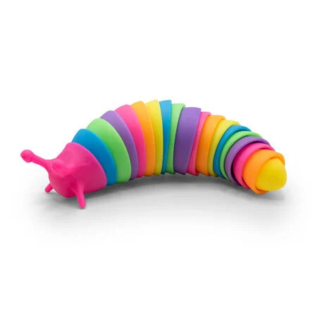 Rainbow Fidget Slug Toy