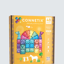Connetix Glitter Castle Pack 48 pcs
