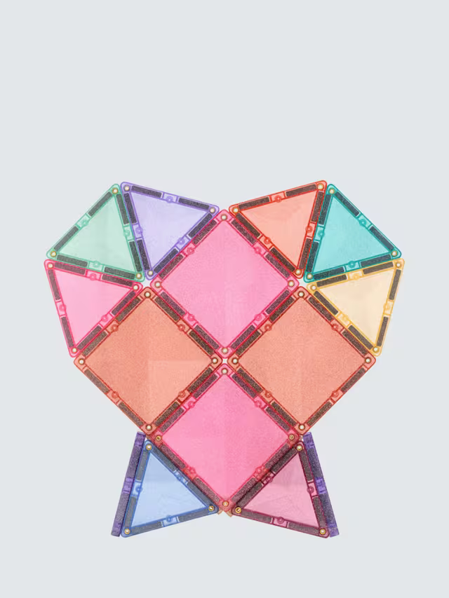 Connetix Glitter Castle Pack 48 pcs