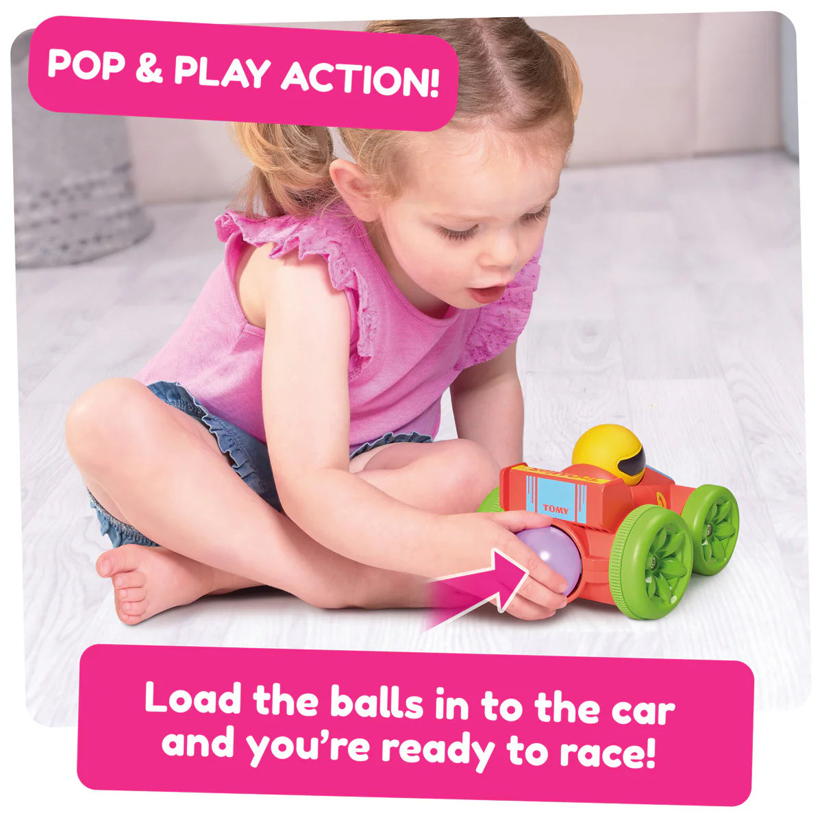 Pop & Go Racer Red