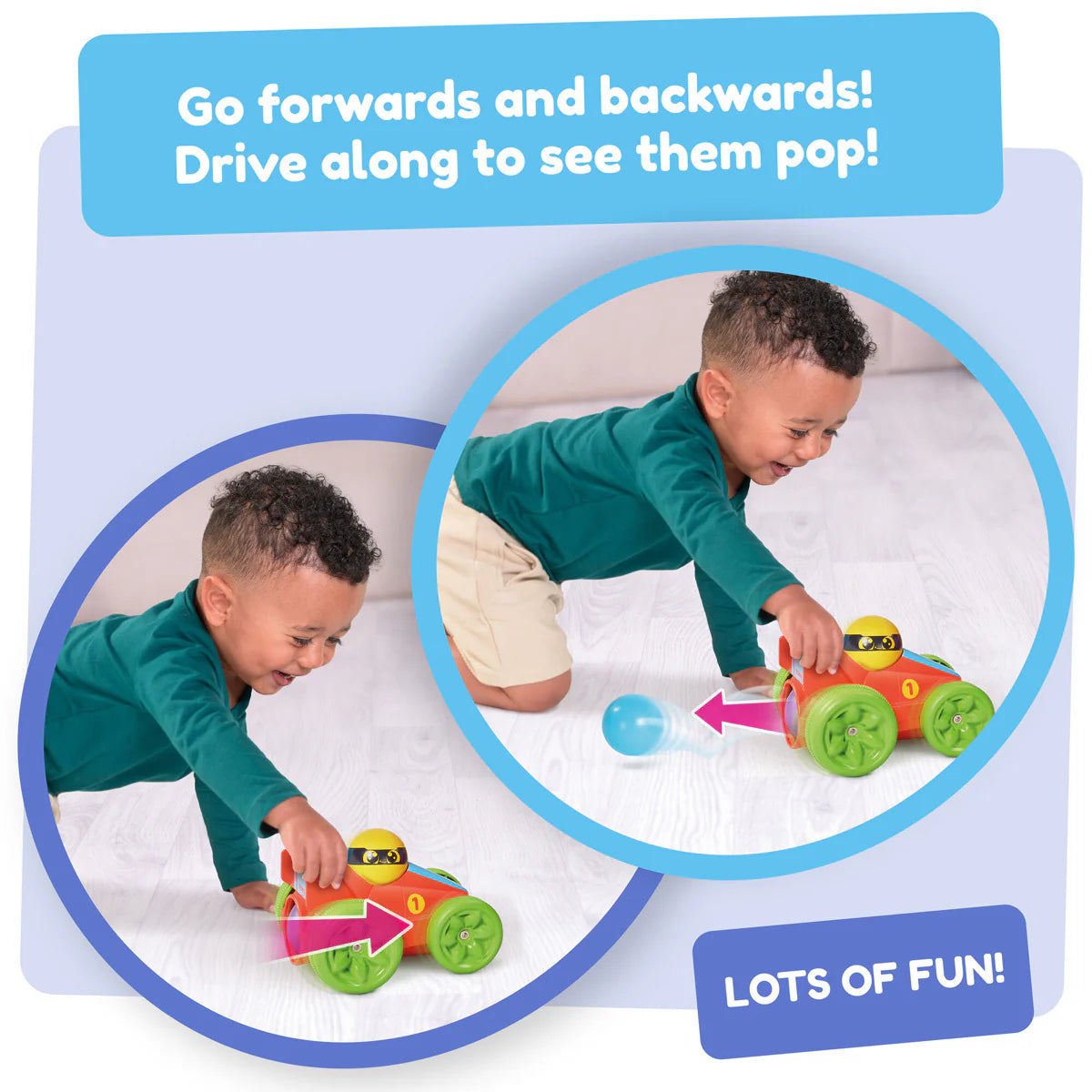 Pop & Go Racer Red