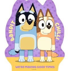 Bluey 4 large shaped puzzle