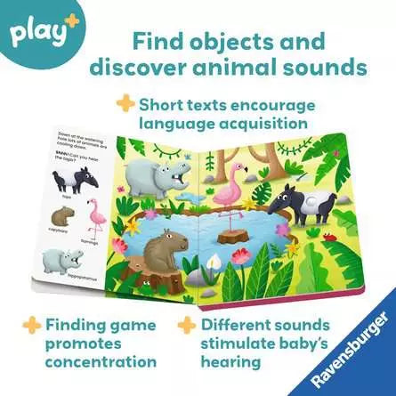 Ravensburger Shhh Who's there? Jungle Animals