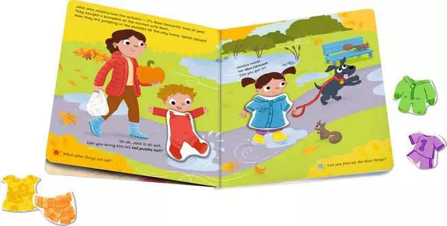 Match & Learn Colours - My First Magnetic Book