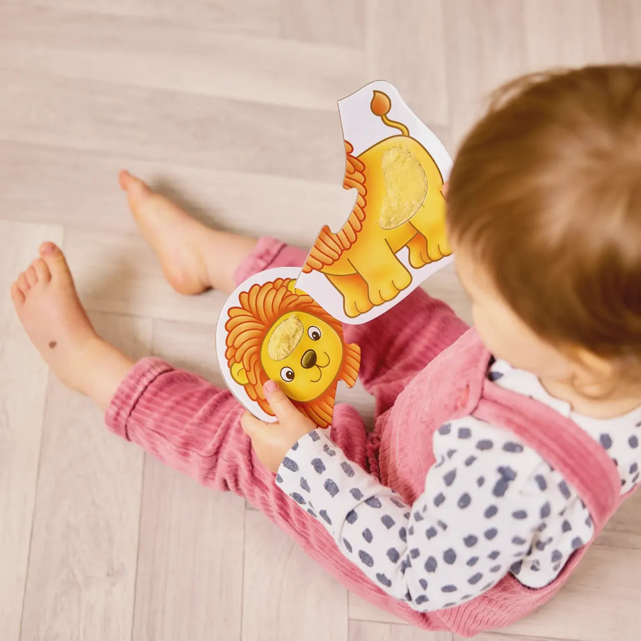 Match and Feel Two-Piece Puzzle