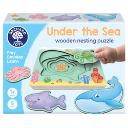 Under the Sea Wooden Nesting Puzzle