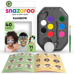 Snazaroo Rainbow Face and body paint (11pc)