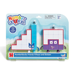 Numberblocks Friends Fifteen and Sixteen